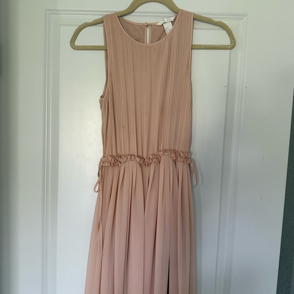 H&M Chic Sleeveless Blush Max Women's Dress Size 4 - Picture 5 of 9